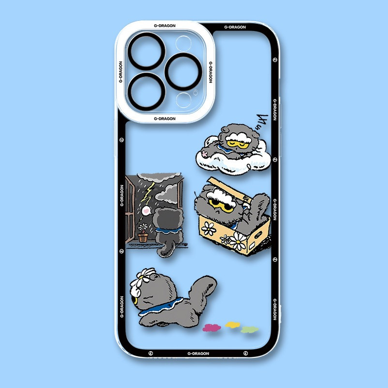 GD權志龍天使眼透明防摔軟殼