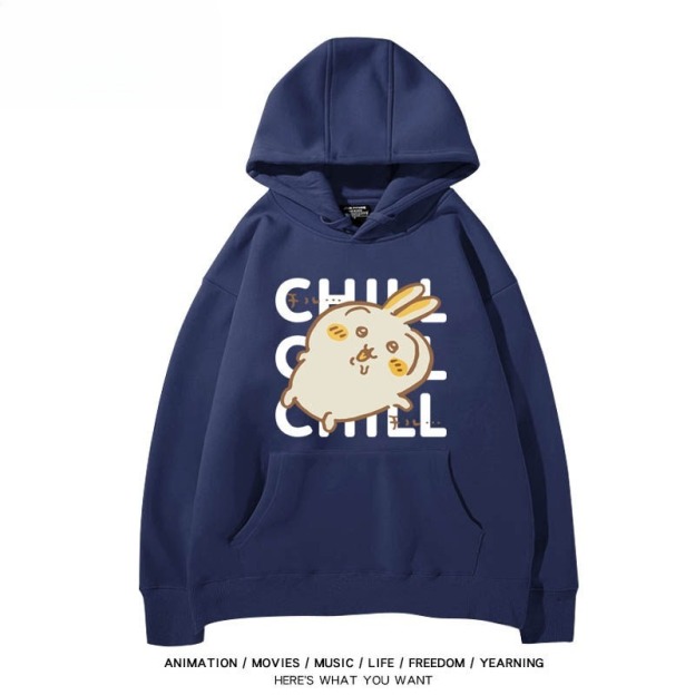 Chiikawa 親子情侶男女連帽衛衣