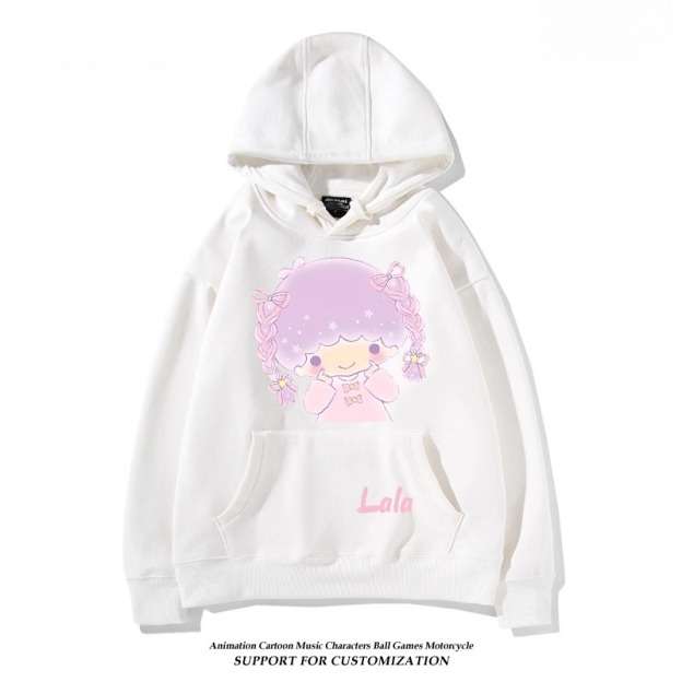 雙子星little twinstars新款 親子情侶男女連帽衛衣