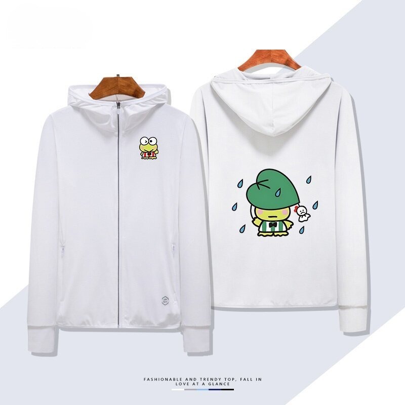 可洛比 Keroppi 夏季通勤冰絲速乾涼感防曬外套