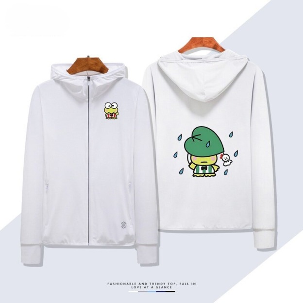 可洛比 Keroppi 夏季通勤冰絲速乾涼感防曬外套
