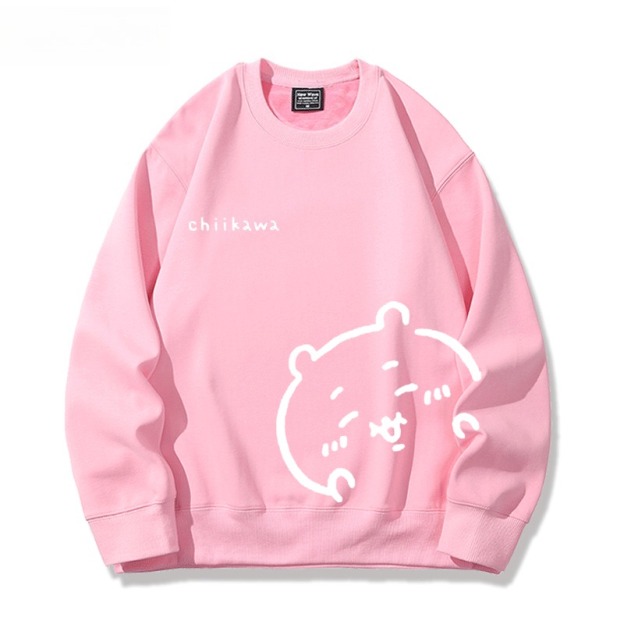 Chiikawa 聯名親子情侶裝 圓領長袖