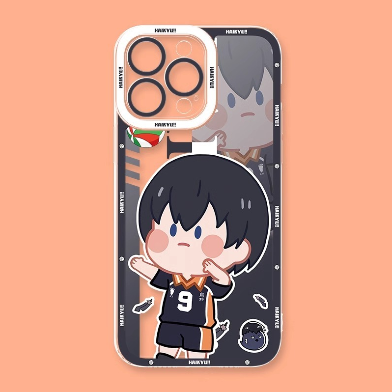 排球少年天使眼透明防摔軟殼