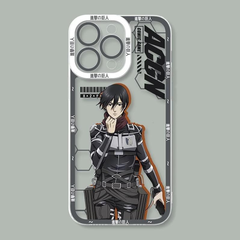 進擊的巨人透明防摔軟殼-CASEZONE