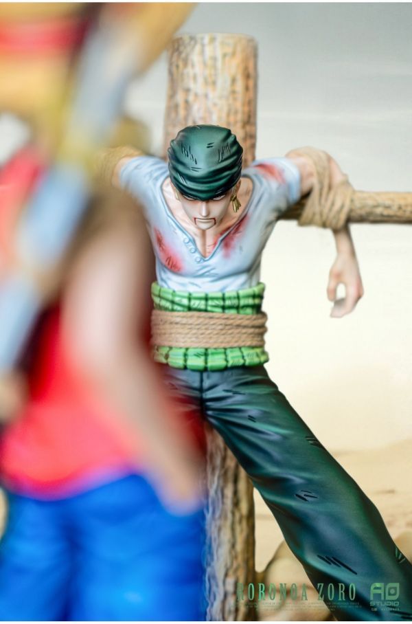 【預購】AO STUDIO 海賊系列 最初的啓航 索隆RORONOA ZORO雕像-CASEZONE