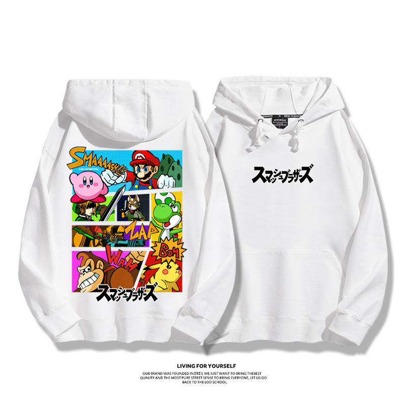 動漫明星大亂鬥新款 親子情侶男女款連帽衛衣-CASEZONE