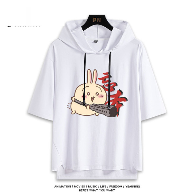 Chiikawa 忘本 連帽短袖T恤-ZUIHANG SHOP