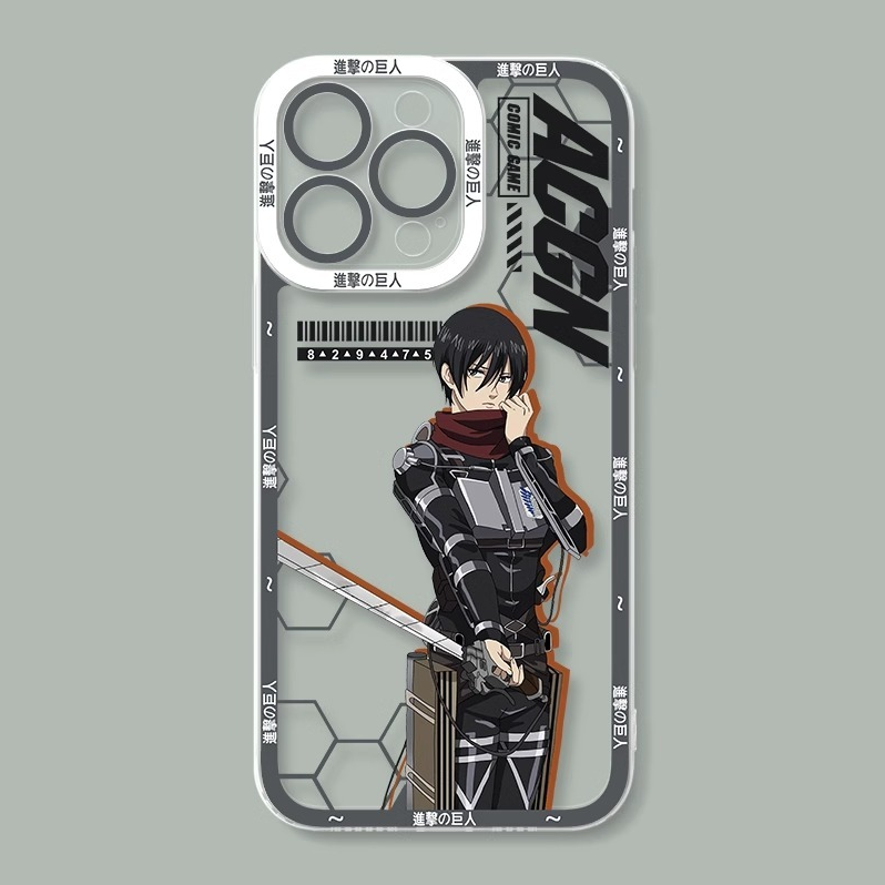 進擊的巨人透明防摔軟殼-CASEZONE