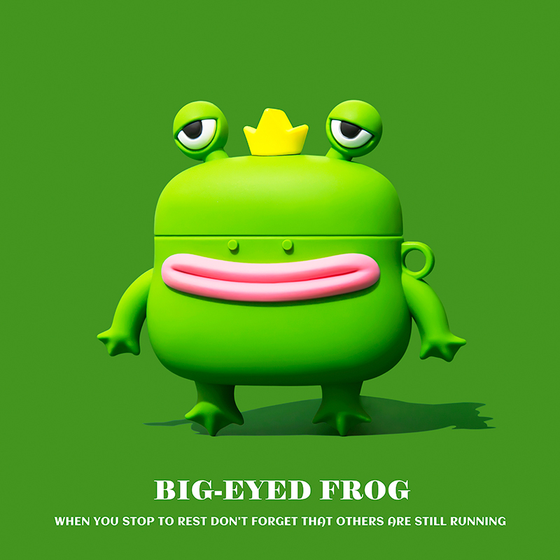 可愛小動物AirPods耳機保護殼-CASEZONE