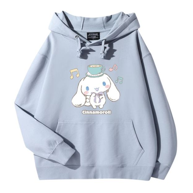 三麗鷗新款 親子情侶男女款連帽衛衣-CASEZONE