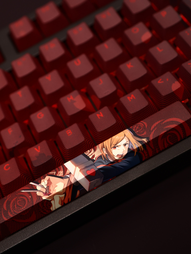 釘崎野薔薇透光RGB108鍵標準配列衛星軸鍵帽-CASEZONE