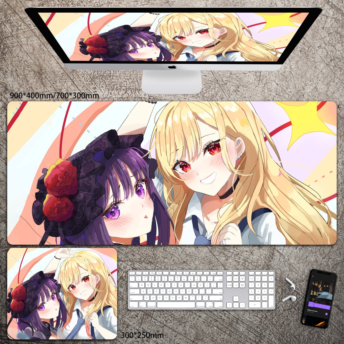 動漫系列 主題桌墊 布質滑鼠墊-CASEZONE