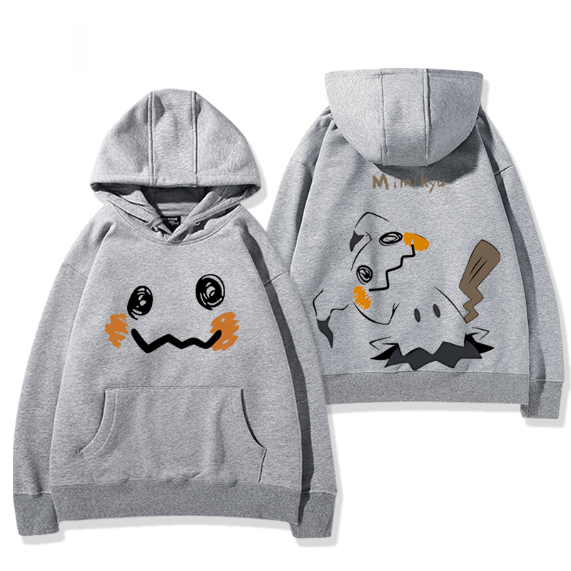 寶可夢 聯名衛衣2024秋冬新款親子情侶裝薄絨款連帽衛衣