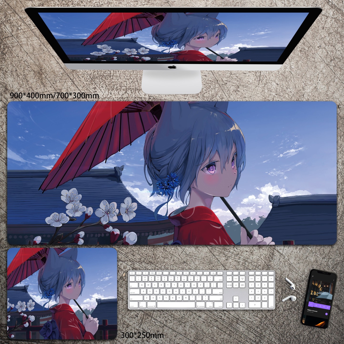 動漫系列 主題桌墊 布質滑鼠墊-CASEZONE