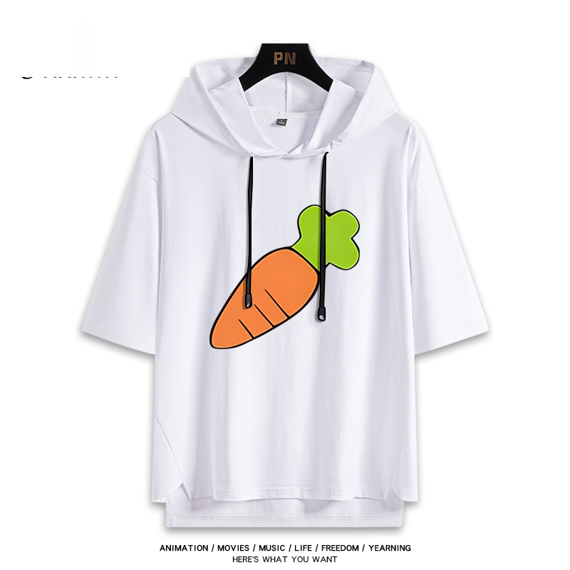 賽馬娘小栗帽 連帽短袖T恤-CASEZONE