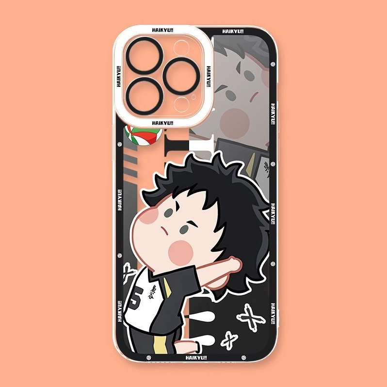 排球少年天使眼透明防摔軟殼