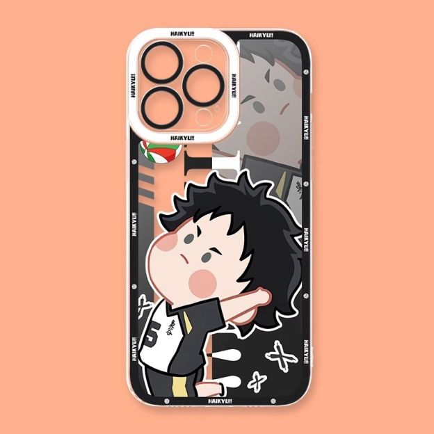 排球少年天使眼透明防摔軟殼