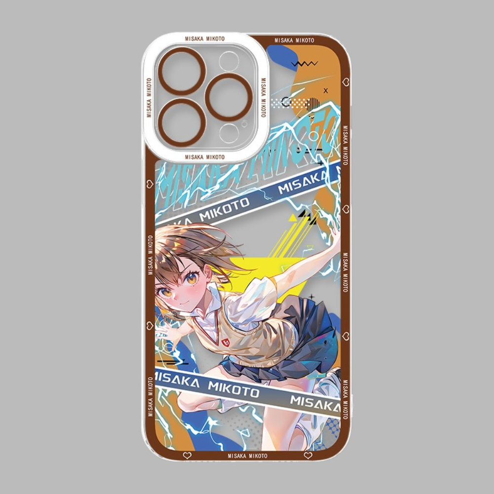 御坂美琴透明防摔軟殼-CASEZONE