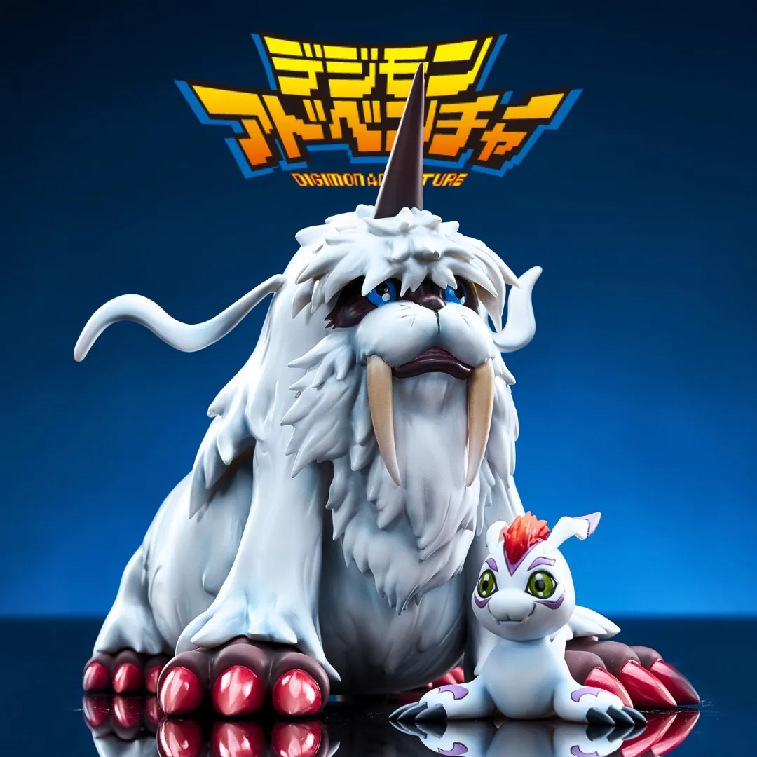 數碼寶貝 系列蒐藏雕像 海獅獸&哥瑪獸 [創世工作室]-CASEZONE