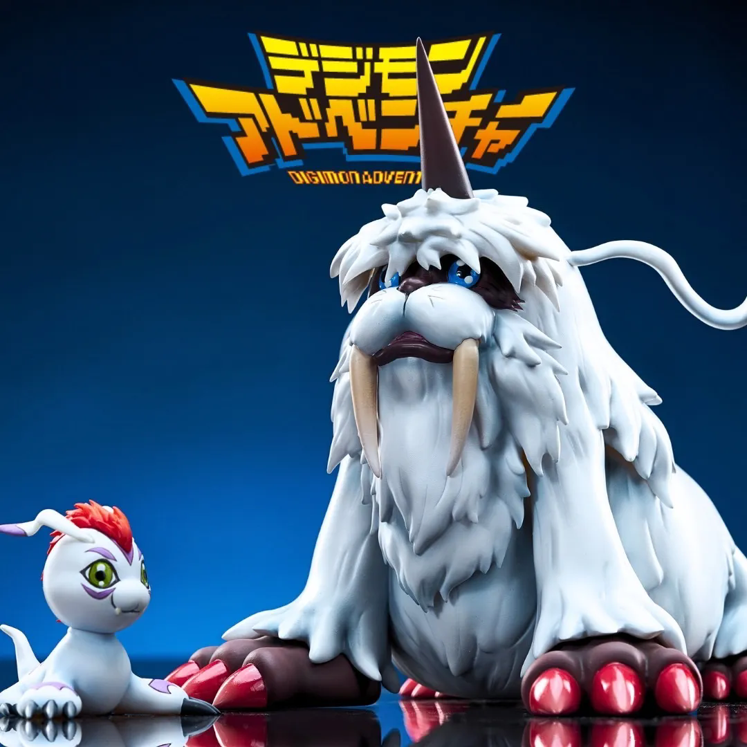 數碼寶貝 系列蒐藏雕像 海獅獸&哥瑪獸 [創世工作室]-CASEZONE