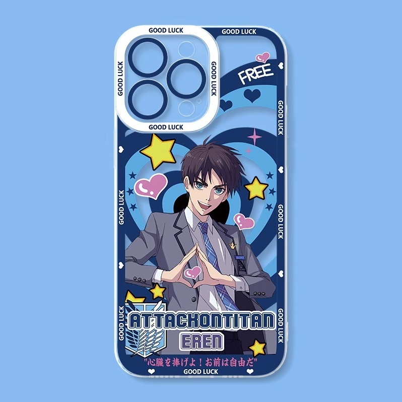 進擊的巨人透明防摔軟殼-CASEZONE