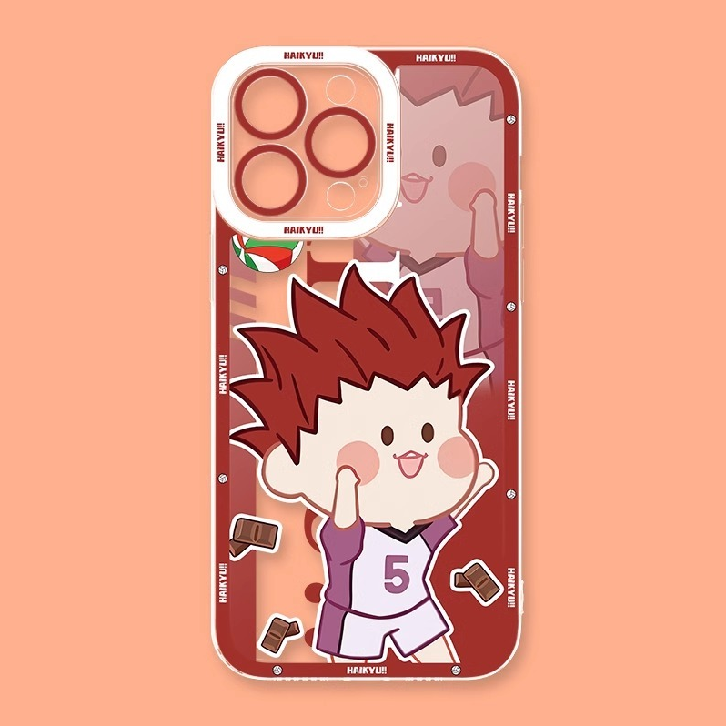 排球少年天使眼透明防摔軟殼