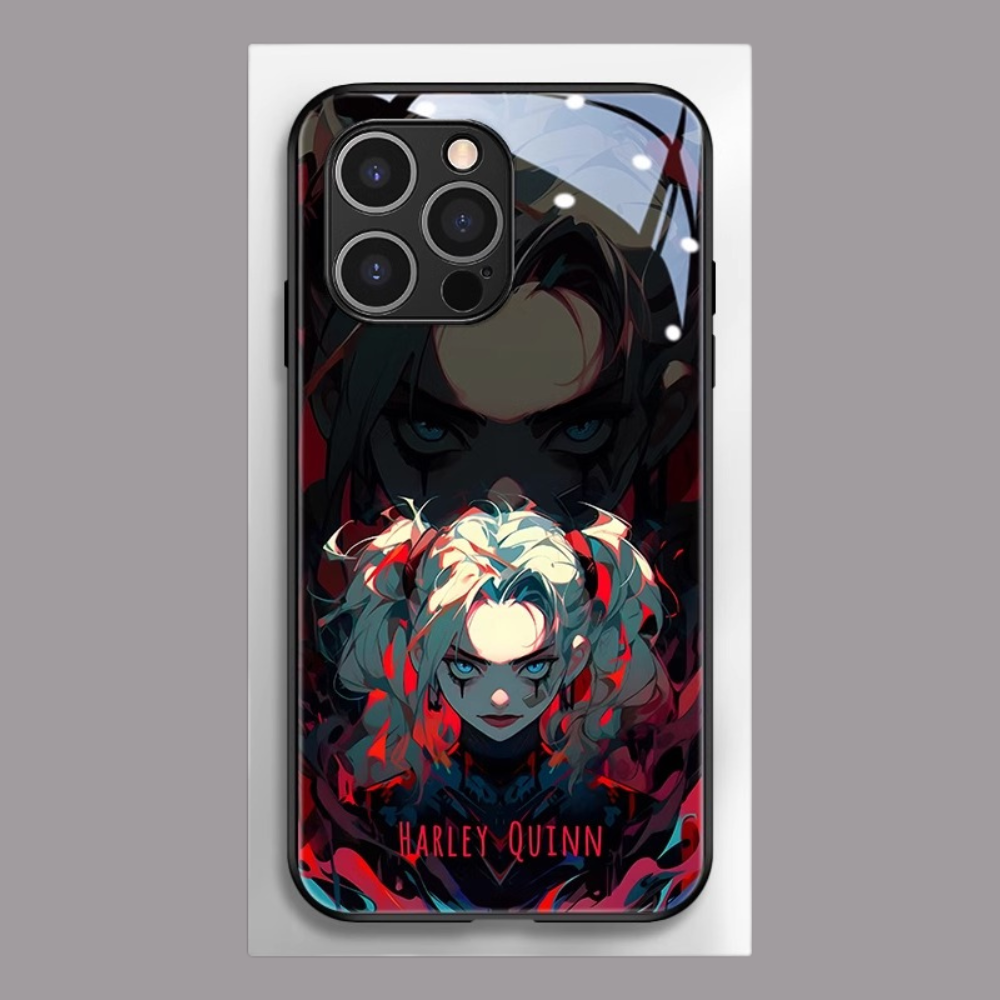 小丑女新款高清全包防摔玻璃殼-CASEZONE
