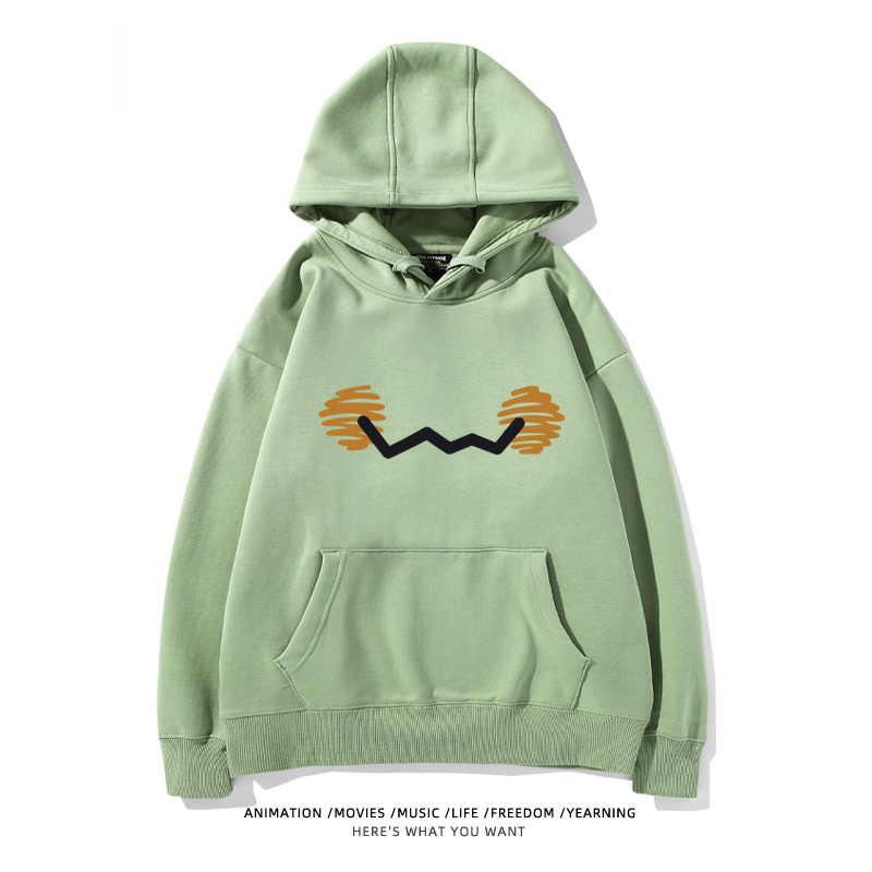 寶可夢 聯名衛衣2024秋冬新款親子情侶裝薄絨款連帽衛衣