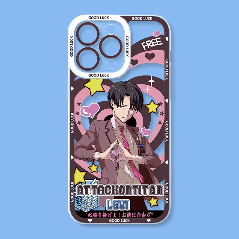 進擊的巨人透明防摔軟殼-CASEZONE