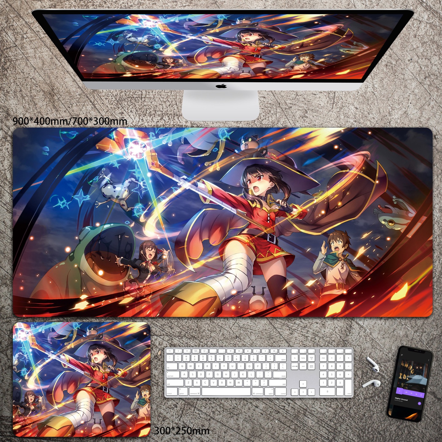 動漫系列 主題桌墊 布質滑鼠墊-CASEZONE