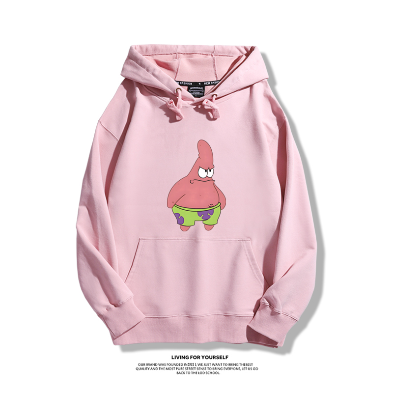 派大星新款 親子情侶男女款連帽衛衣-CASEZONE