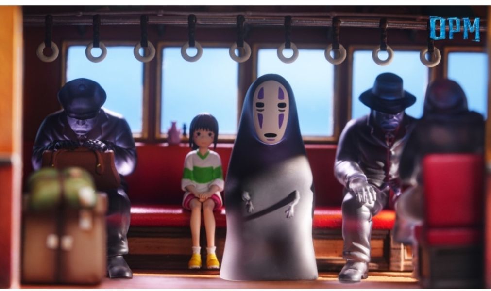 【預購】OPM-Studio 宮崎駿桌面場景系列011-千與千尋-海上列車