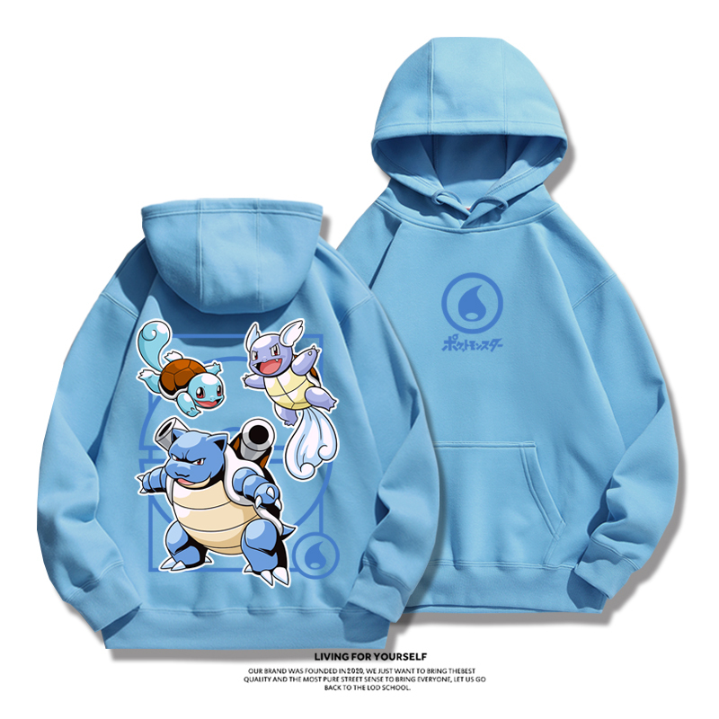 寶可夢新款 親子情侶男女款連帽衛衣-CASEZONE