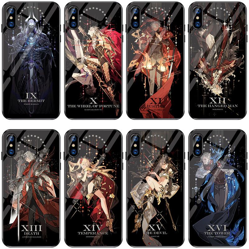 FATE冠位新款高清全包防摔玻璃殼-CASEZONE