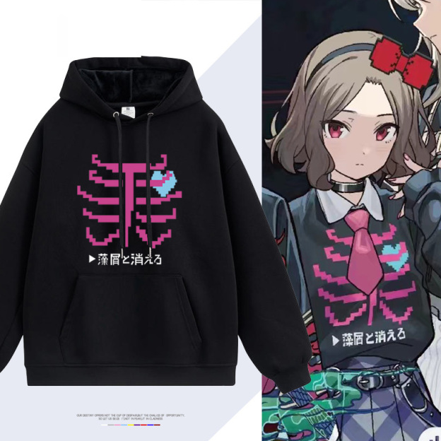 GIRLS BAND CRY哭泣少女樂隊聯名衛衣2025秋冬新款親子情侶裝薄絨款連帽衛衣-CASEZONE