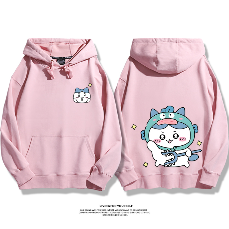 Chiikawa新款 親子情侶男女款連帽衛衣-CASEZONE