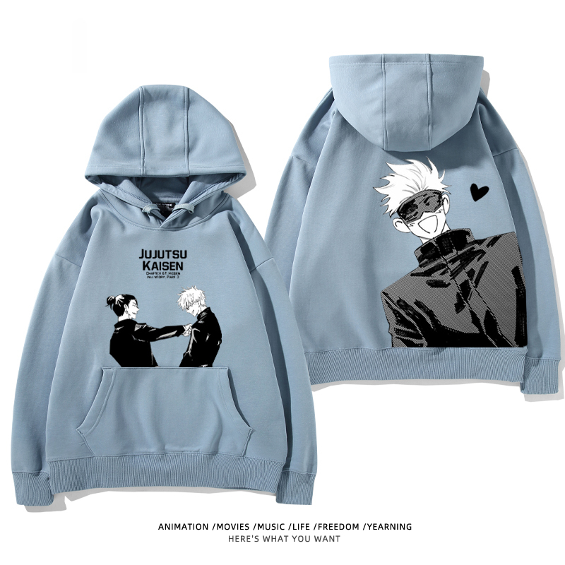 咒術迴戰 2025秋冬新款 親子情侶男女連帽衛衣