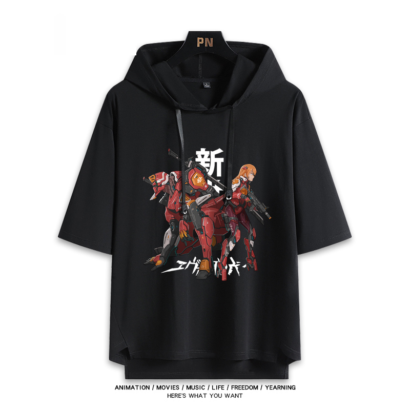 EVA新世紀福音戰士 連帽短袖T恤