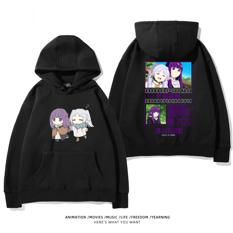 葬送的芙莉蓮新款 親子情侶男女款連帽衛衣-ZUIHANG SHOP
