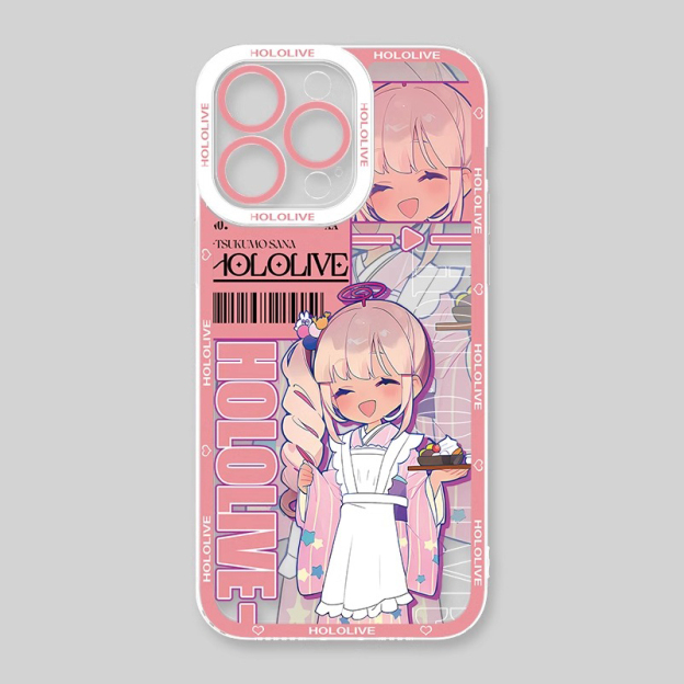 Hololive虛擬主播天使眼透明防摔軟殼