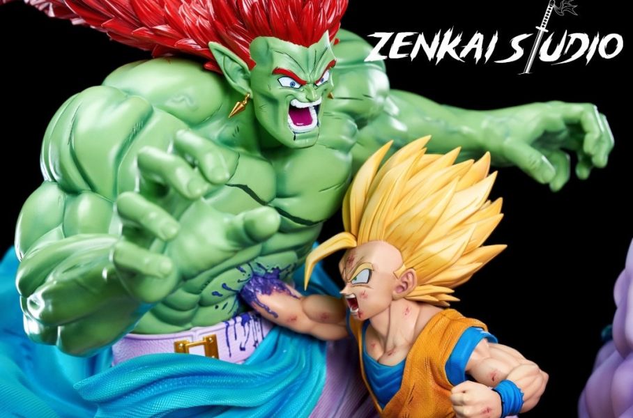 【預購】Zenkai工作室 龍珠Z OAV對戰系列 悟飯VS 波傑克 1/4模型場景-CASEZONE