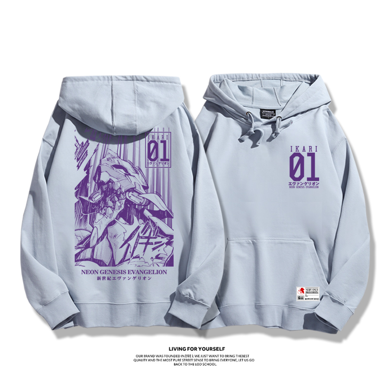 EVA初號機新款 親子情侶男女款連帽衛衣-CASEZONE