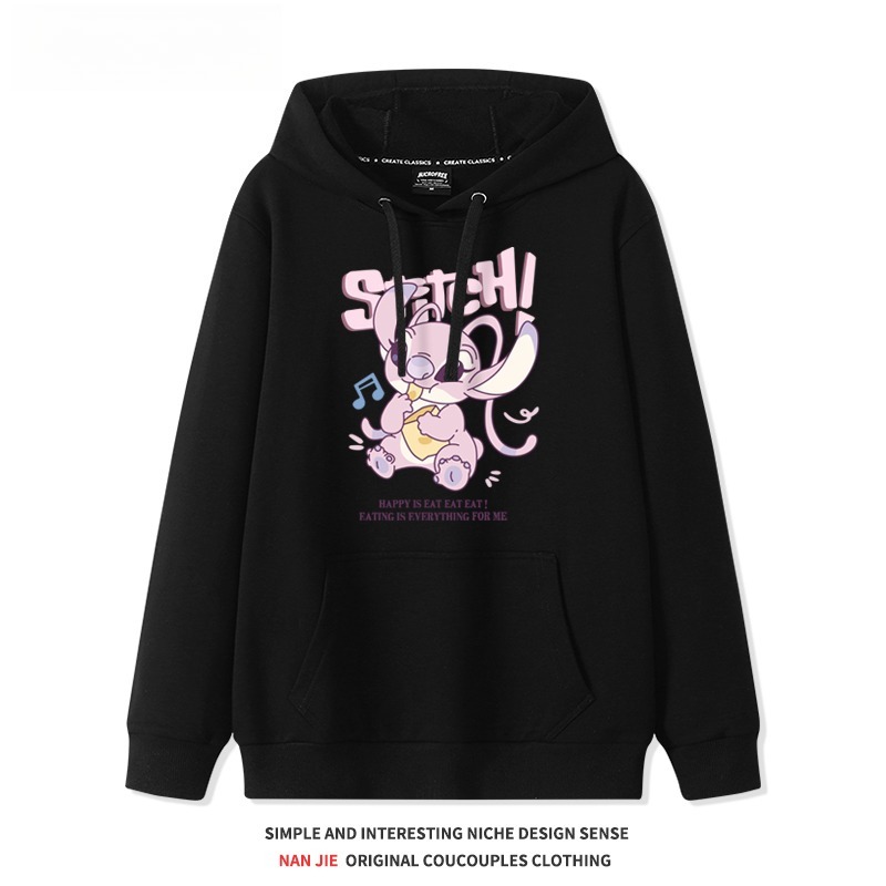 星際寶貝新款 親子情侶男女連帽衛衣