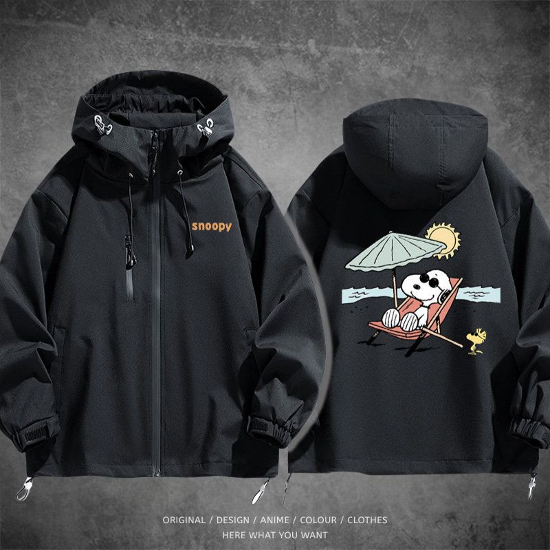 史努比 Snoopy 戶外機能防風防水衝鋒衣