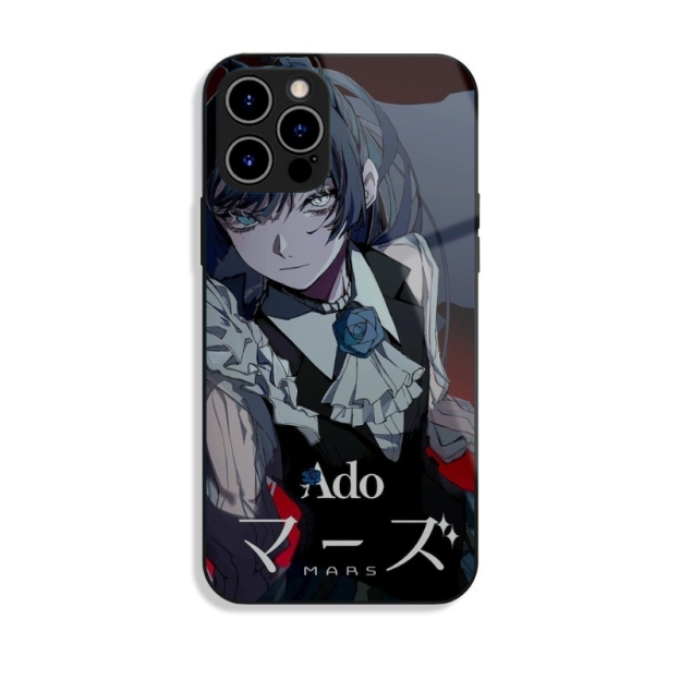 Ado 歌手高清鋼化玻璃手機殼