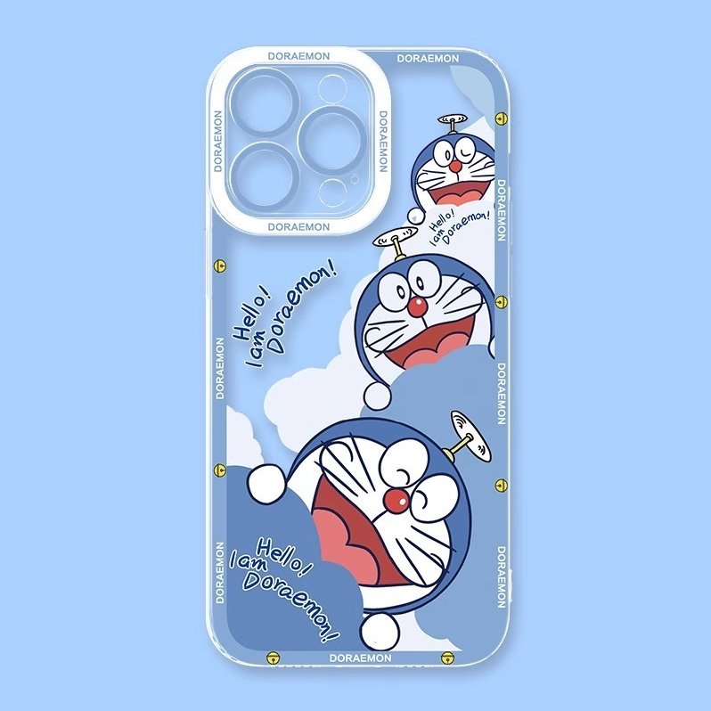 哆啦A夢天使眼透明防摔軟殼-ZUIHANG SHOP