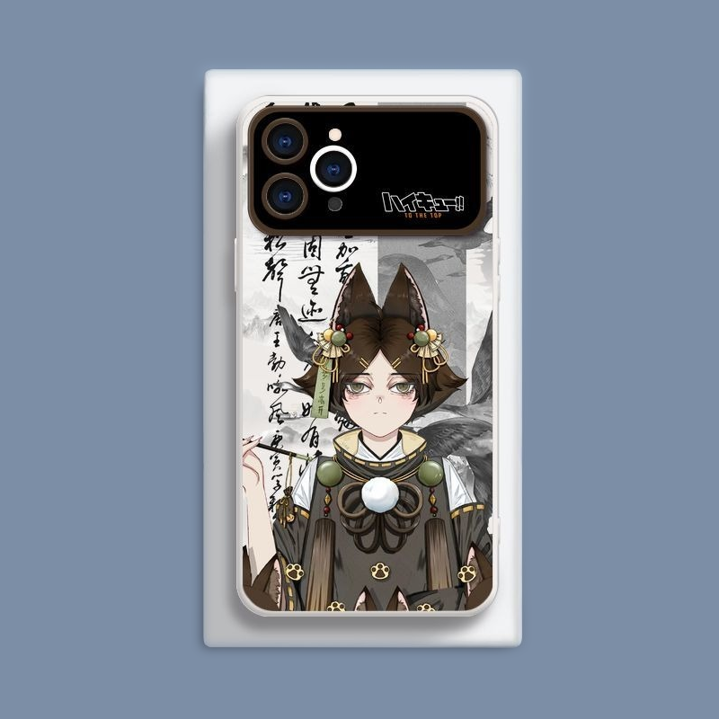 排球少年液態大視窗全包矽膠防摔軟殼-CASEZONE