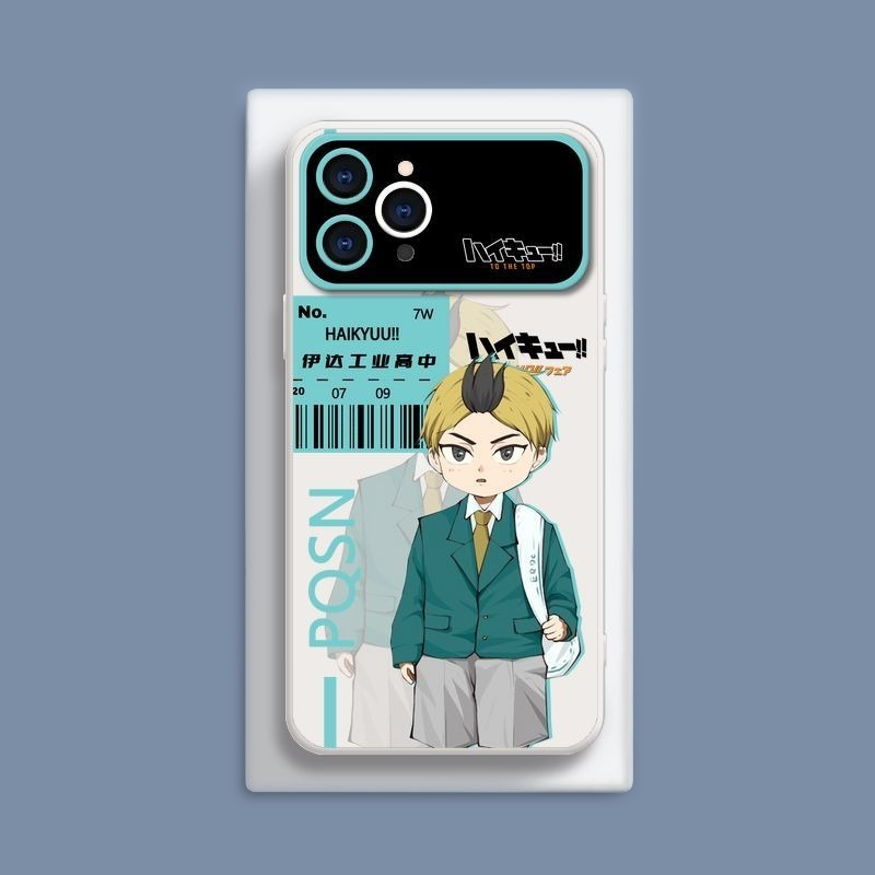 排球少年液態大視窗全包矽膠防摔軟殼-CASEZONE