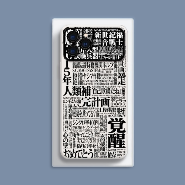 EVA新世紀福音戰士液態大視窗全包矽膠防摔軟殼-CASEZONE