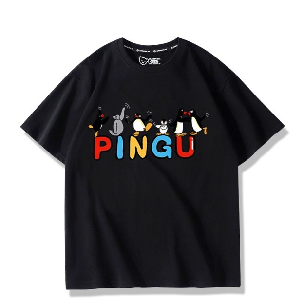 Pingu企鵝家族周邊 印花短袖T恤